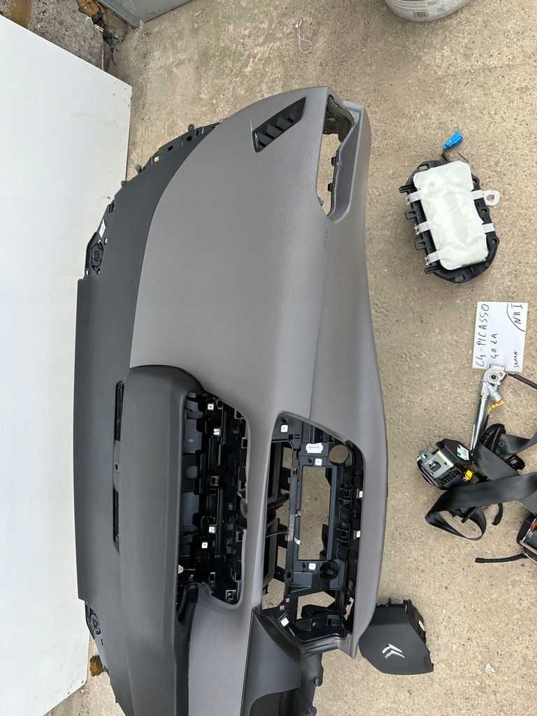 фото №7, Консоль подушка безпеки подушки безпеки ремені citroen c4 picasso ii