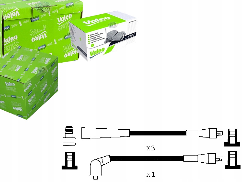 фото №1, Дроти запалювання valeo 3370082011 3370084100 zef