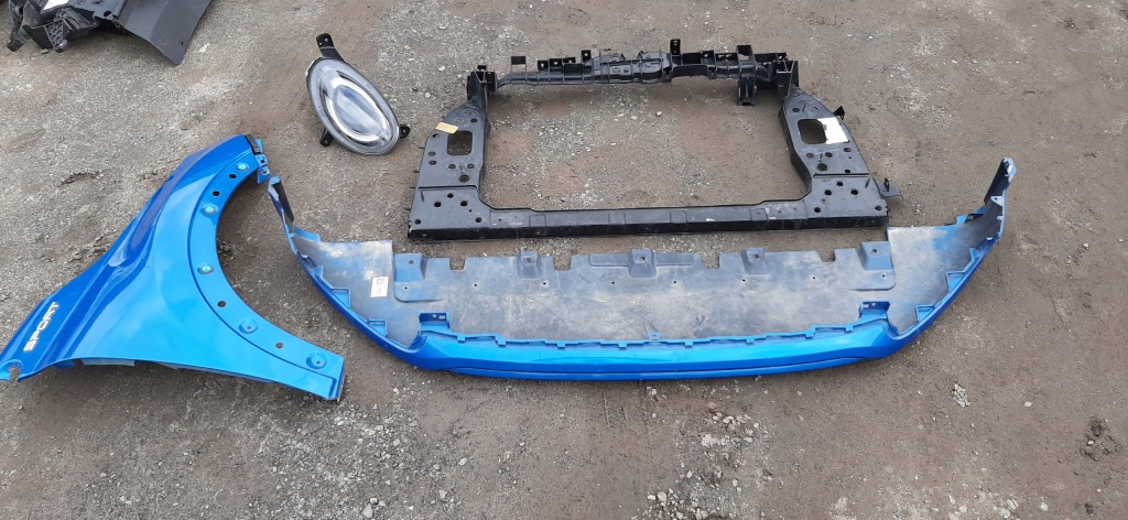 фото №10, Fiat 500x 19- lift спойлер бампера передний oryg