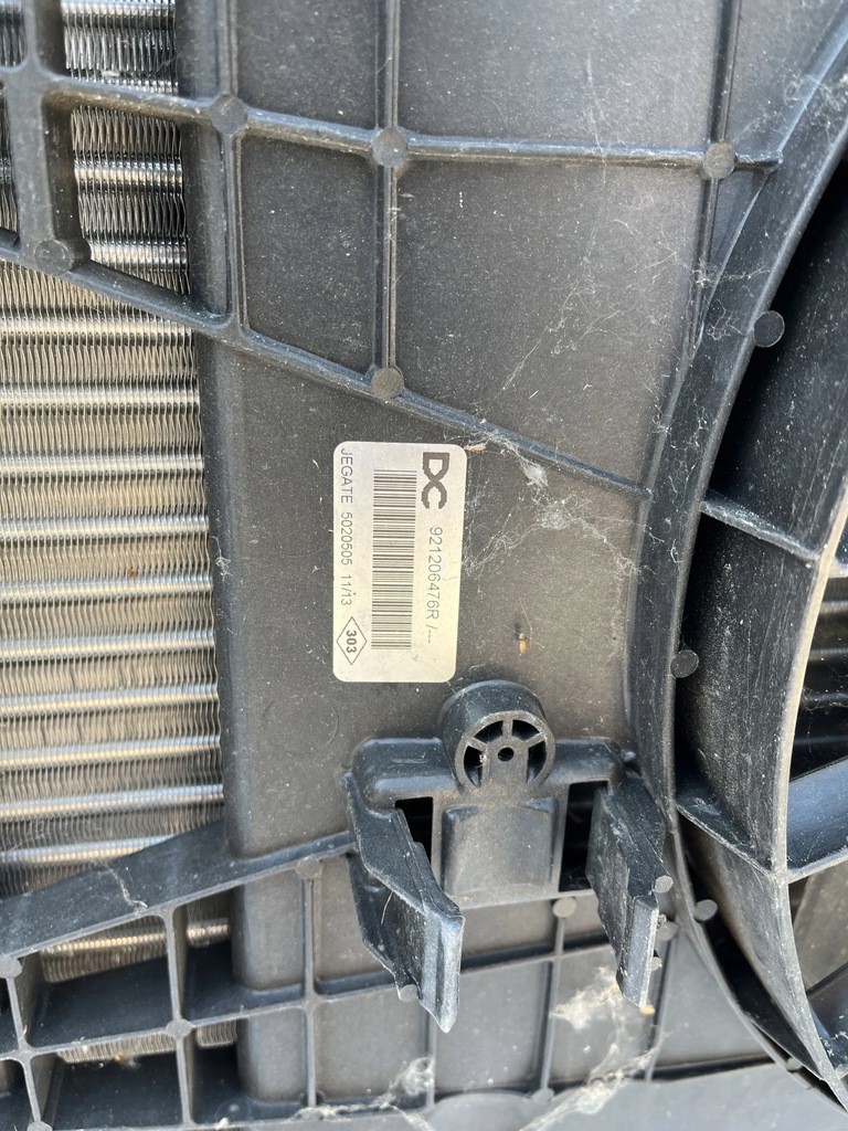 фото №4, Радіатор вентилятор renault kangoo z.e