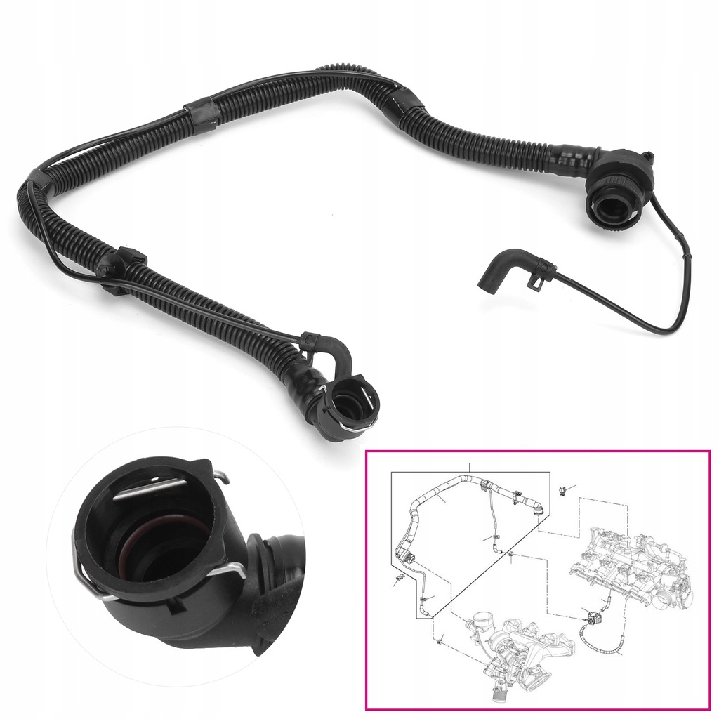 фото №10, Труба wąż шланг вентиляции вентиляция картера do chevrolet cruze