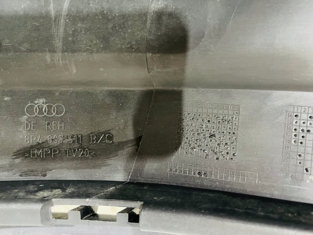 фото №10, Audi rs3 8p4 4xpdc бампер задня задній