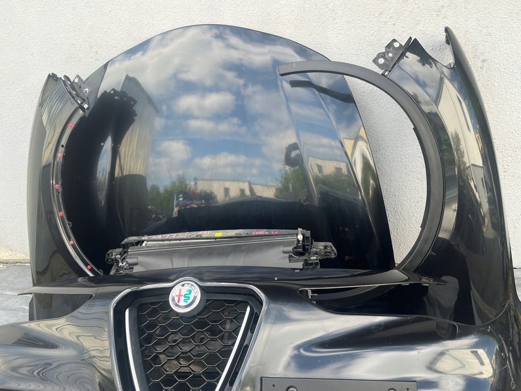 фото №7, Alfa romeo stelvio бампер капот перед kompletny