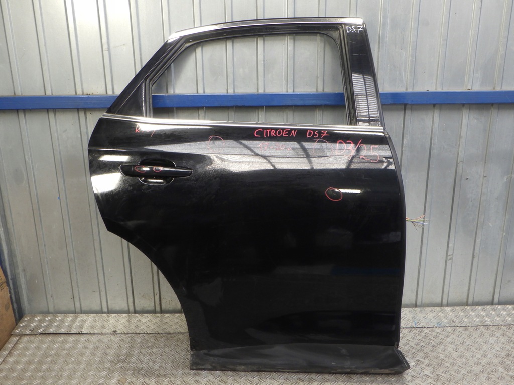 фото №1, Двері правий задня citroen ds7