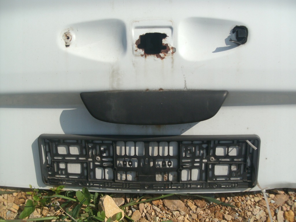 фото №3, Кришка багажника задня з скло renault trafic ii vivaro a 01-14rok білий