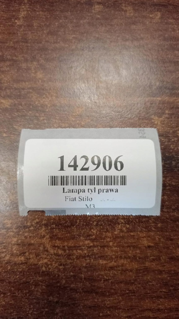 Fiat stilo универсал фонарь  правый задний  46758986 Доставка