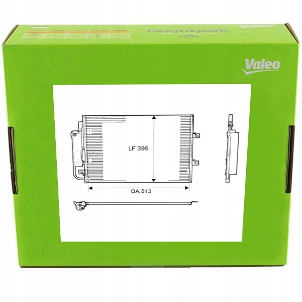 фото №1, Радіатор кондиціонера renault twingo ii 1.2 1.5