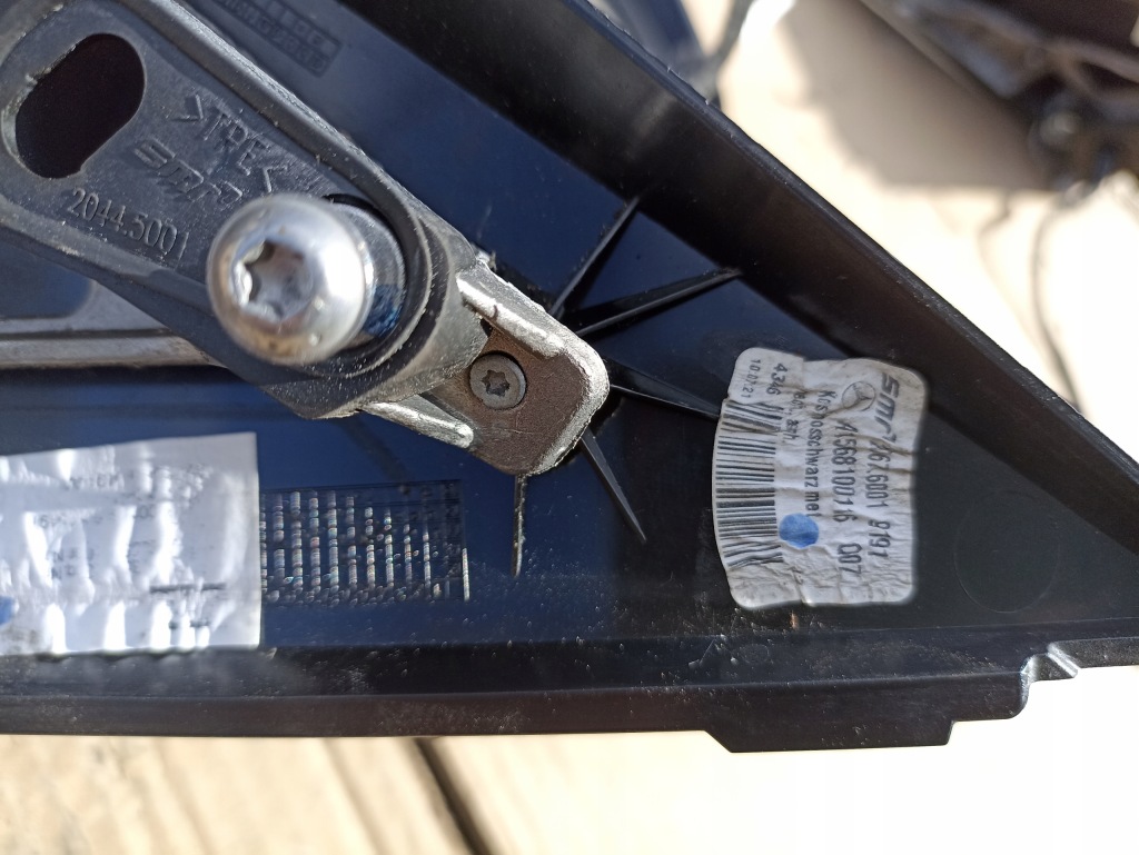 Дзеркало зовнішнє праве ліва 7 pin 191 mercedes w156 gla amg версія uk Зі Шроту