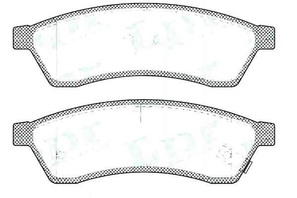 фото №1, Lpr тормозные колодки тормозные chevrolet epica 2.0 kl1_