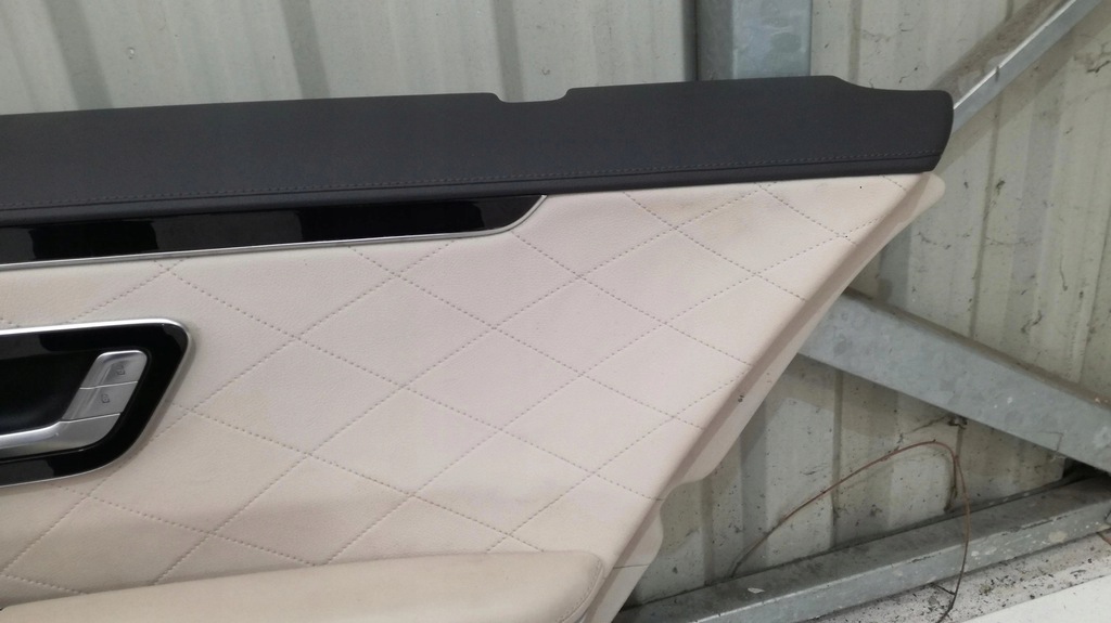 фото №11, Mercedes w223 обивка обшивка дверь задняя правая