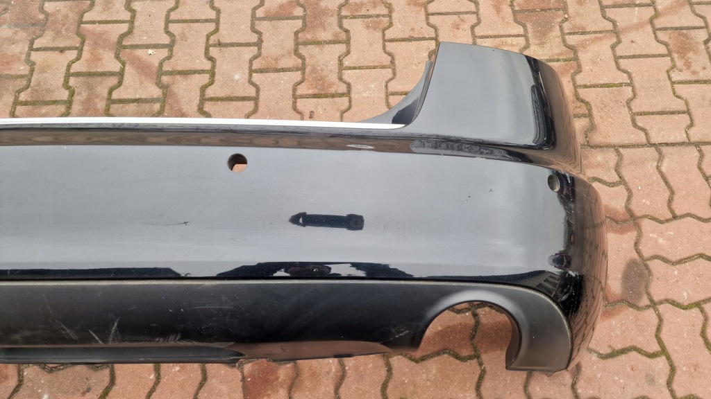 фото №6, Бампер задняя audi a6 c6 sedan lift чёрный lz9y
