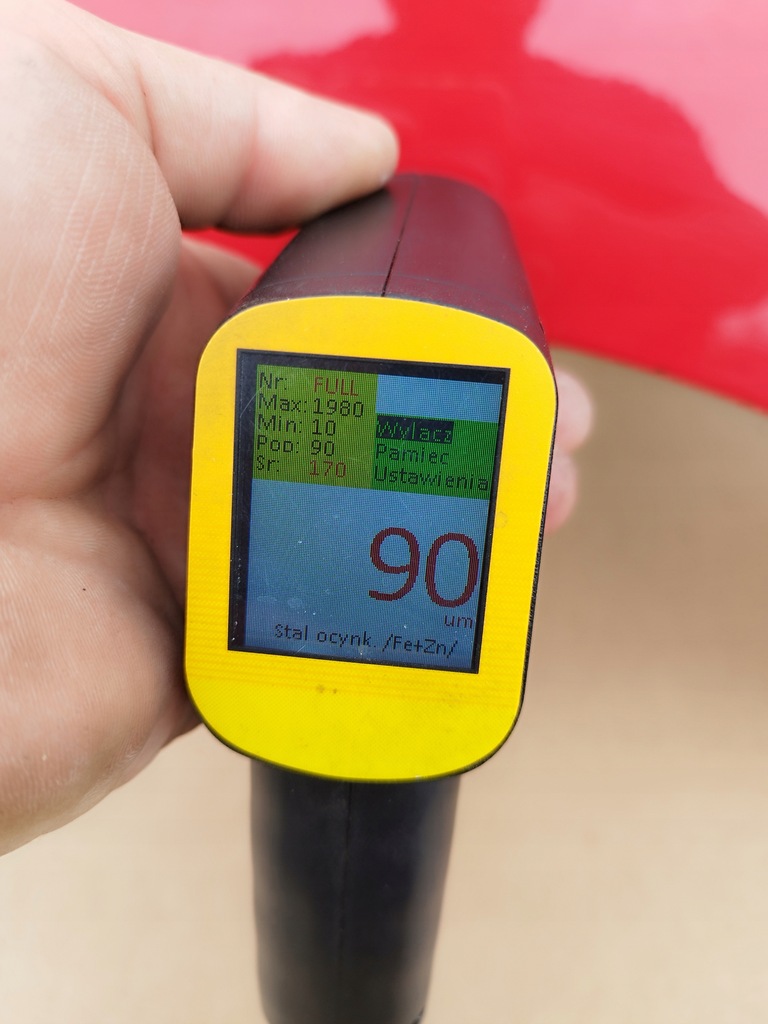 фото №9, Крыло правый перед передний оригинал ford ka mk2 ii lata 2008-2016 красный