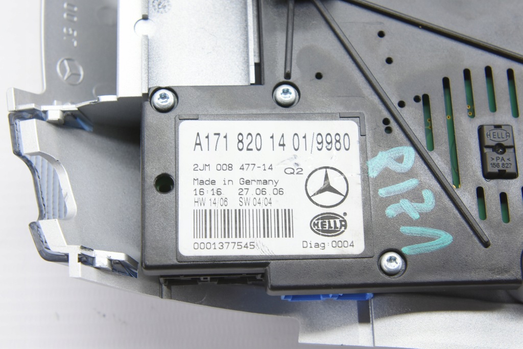 фото №4, Mercedes slk r171 w171 лампа освітлення стеля