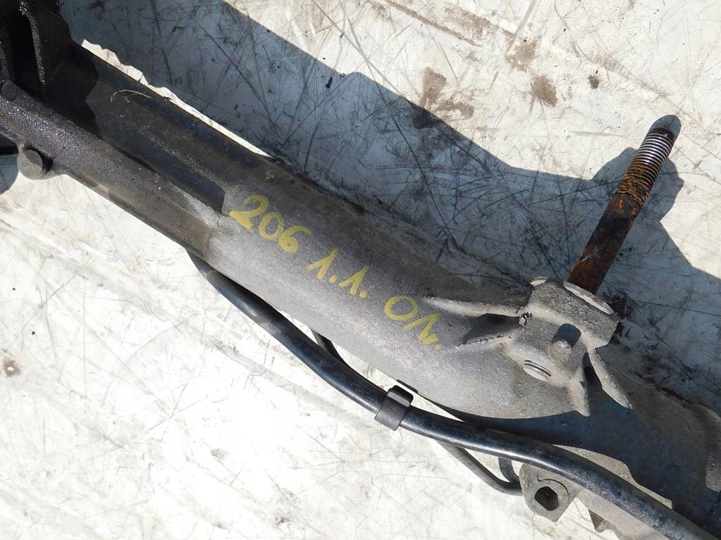 фото №8, Peugeot 206 1.1 2001r рулевая рейка трансмиссия