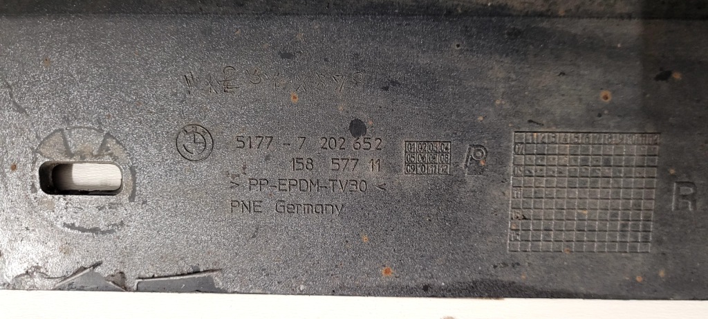 Купить Bmw 3 3 e90 e91 рестайлинг  порог правый  молдинг порог правая r