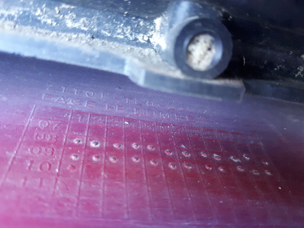 фото №15, Honda accord viii kombi sedan 08-11 бампер перед