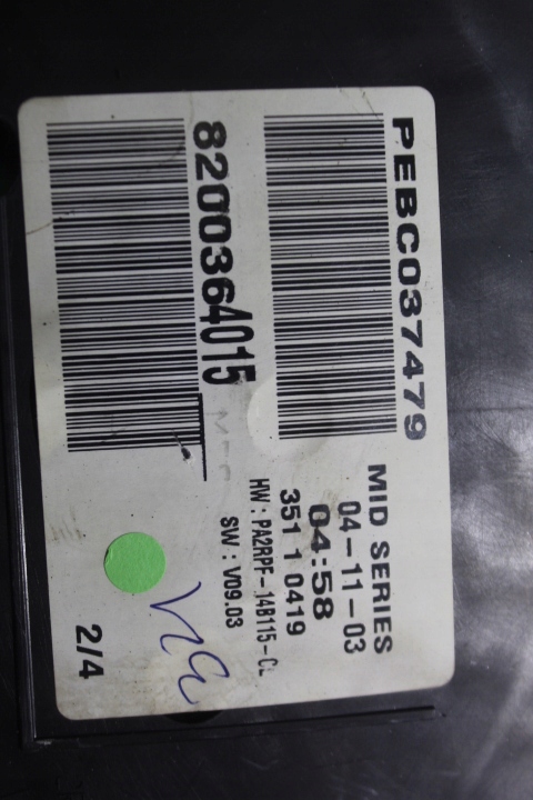 фото №4, Приборы renault megane ii 1.6