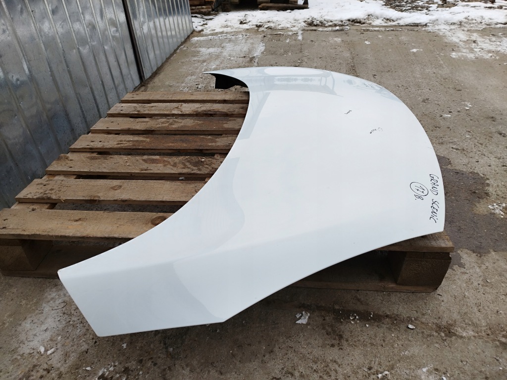 Капот крышка двигателя renault scenic 3 3 рестайлинг  2012-2016 цвет dv369 Доставка