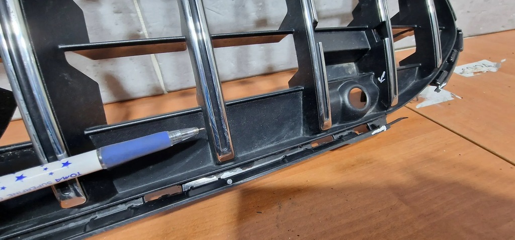 фото №12, Решётка радиатора решётка радиатора бампер перед оригинал mercedes w177 35 amg panamericana 23r