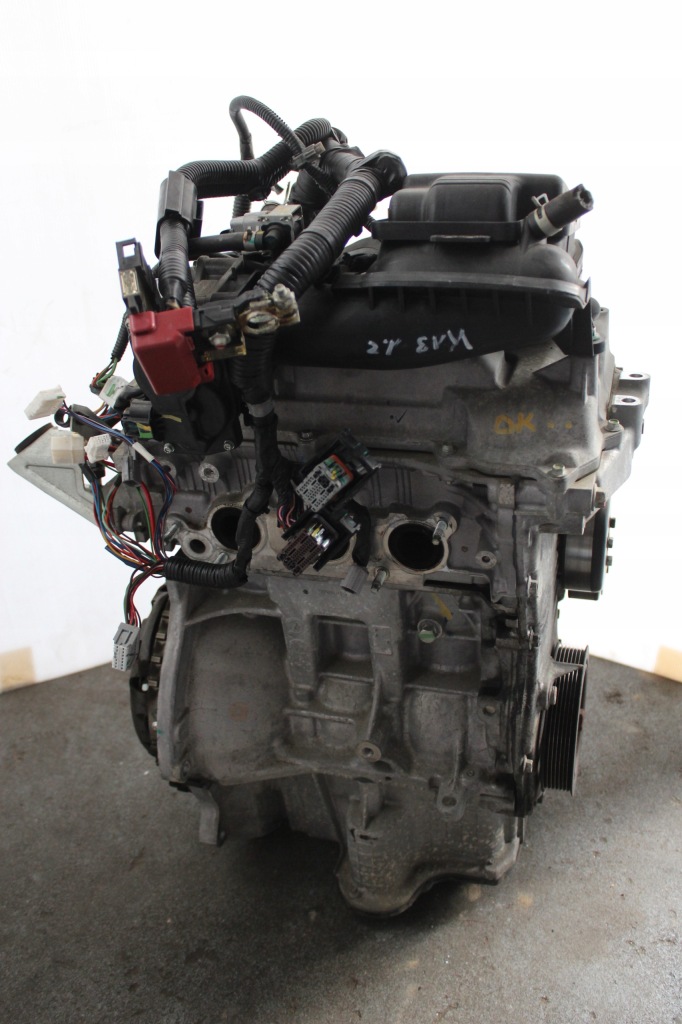 фото №6, Nissan micra k13 двигатель kompletny 1.2 бензин hr12 70 tys km