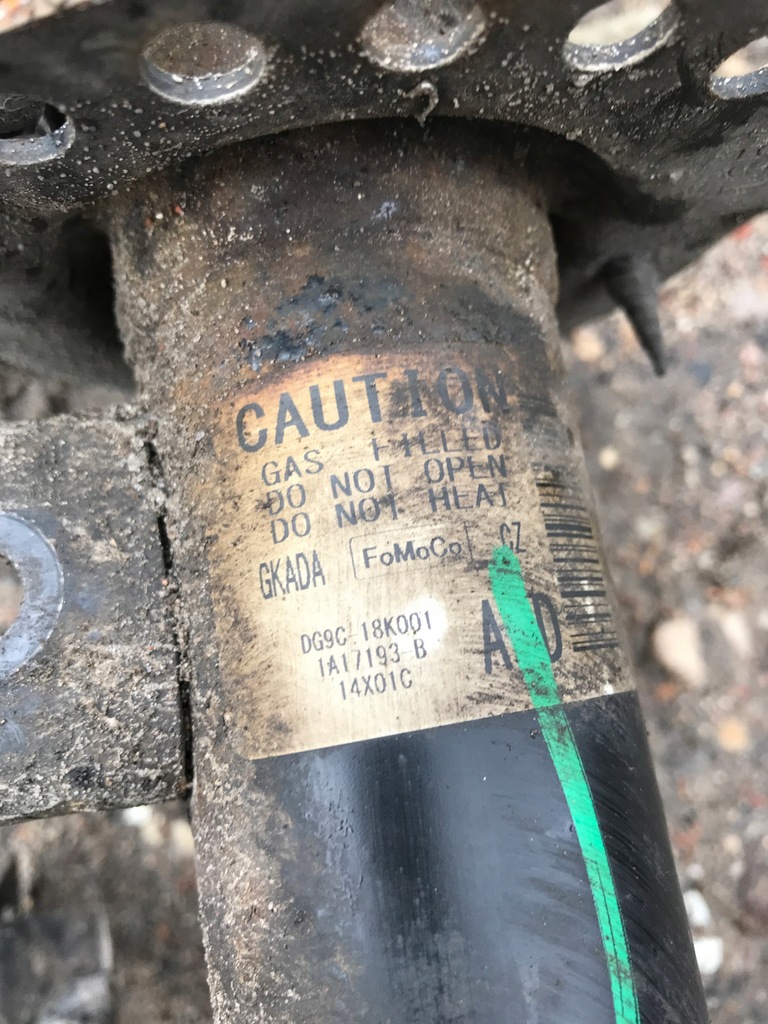 фото №4, Амортизационная стойка поворотный кулак левый перед mondeo mk5 1.5 eb