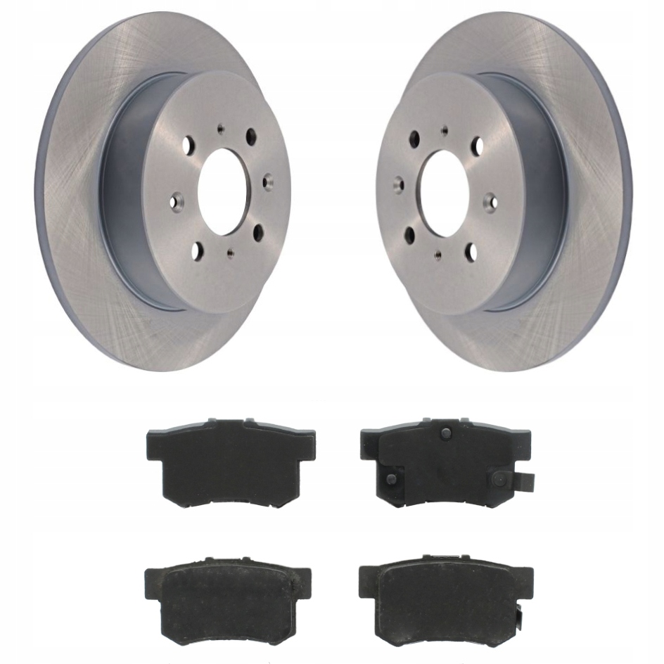 фото №1, Гальмівні диски + гальмівні колодки задня honda civic vii 2000-05 260mm