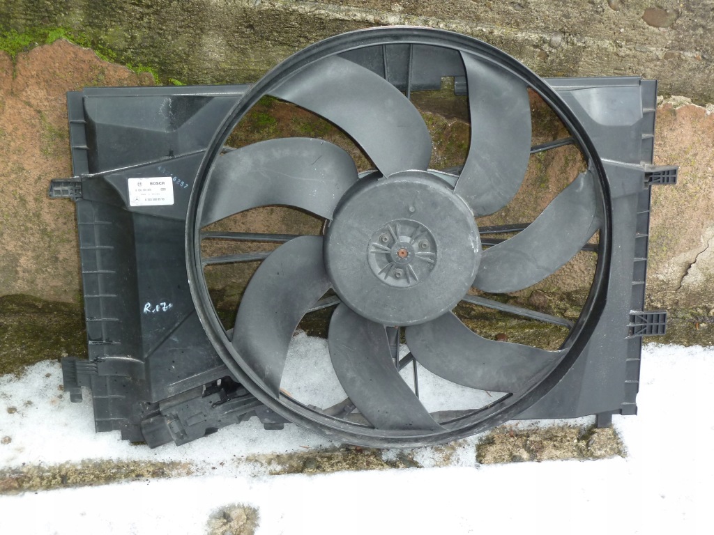 фото №1, Mercedes slk r171 04-11 вентилятор радиатора kpl.