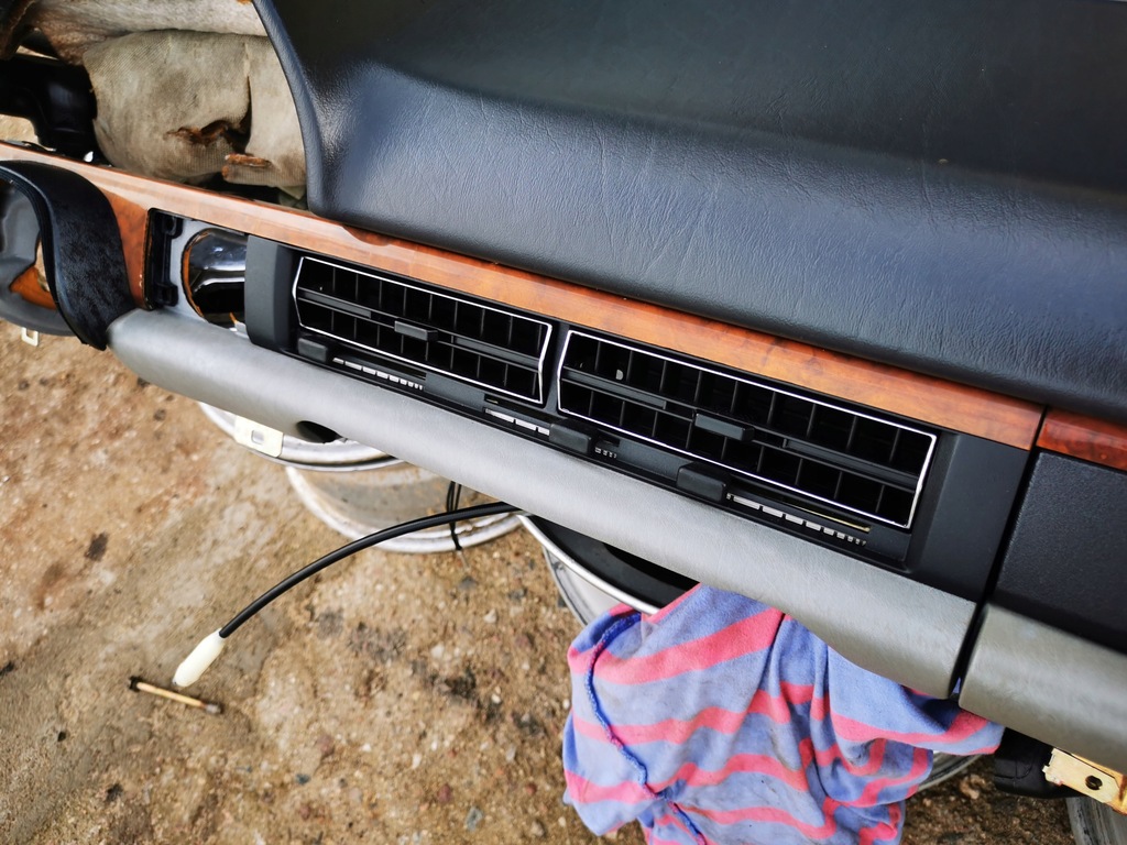 фото №8, Панель приладів приладова консоль стан bdb mercedes w126 c126 sec подушка безпеки ii seria