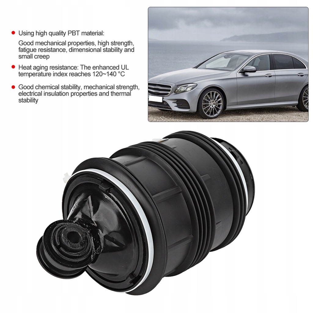 фото №7, Сумка sprężynowa заднего подвеска пневматический do mercedesa класса e