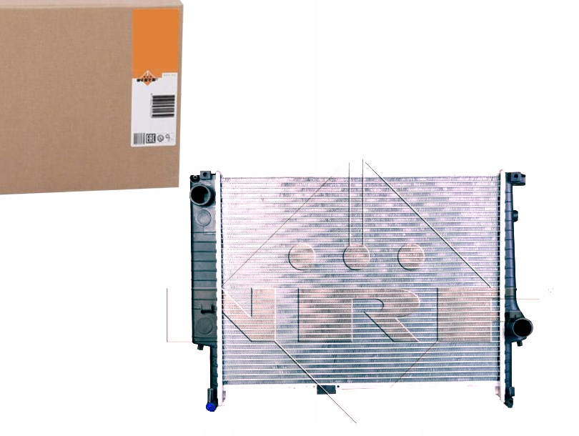 Купити Nrf 58117 радіатор, система охолодження двигуна