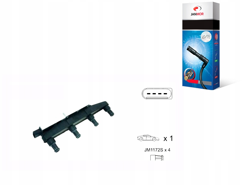 фото №1, Janmor котушка запалювання jan, abm94