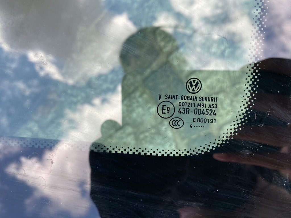 фото №8, Vw transporter caravelle t5 7e5 стекло боковая кузовная 7e5845301j oryg