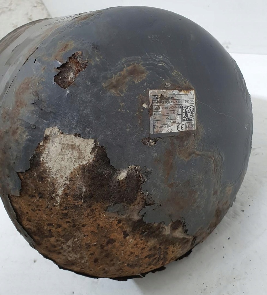 фото №5, Бак баллон воздуха mercedes actros mp4 a0064325101