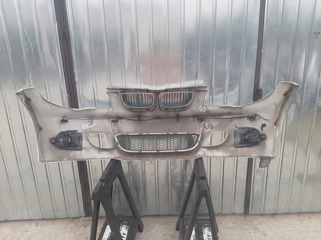 фото №13, Бампер перед bmw 1 e81 e87 lift m-pakiet pdc датчики alpinweiss 3 300/0