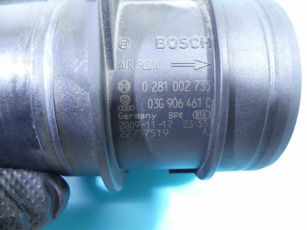 Расходомер воздуха lh audi a3 03-12 bosch Недорого