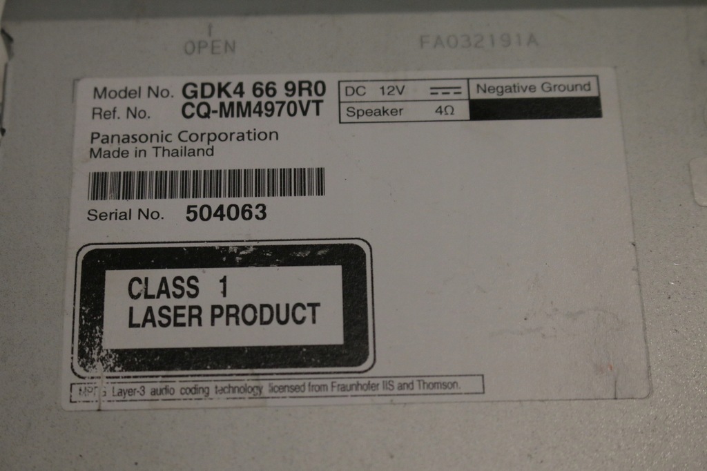 фото №9, Радіо дисплей mazda 6 gh