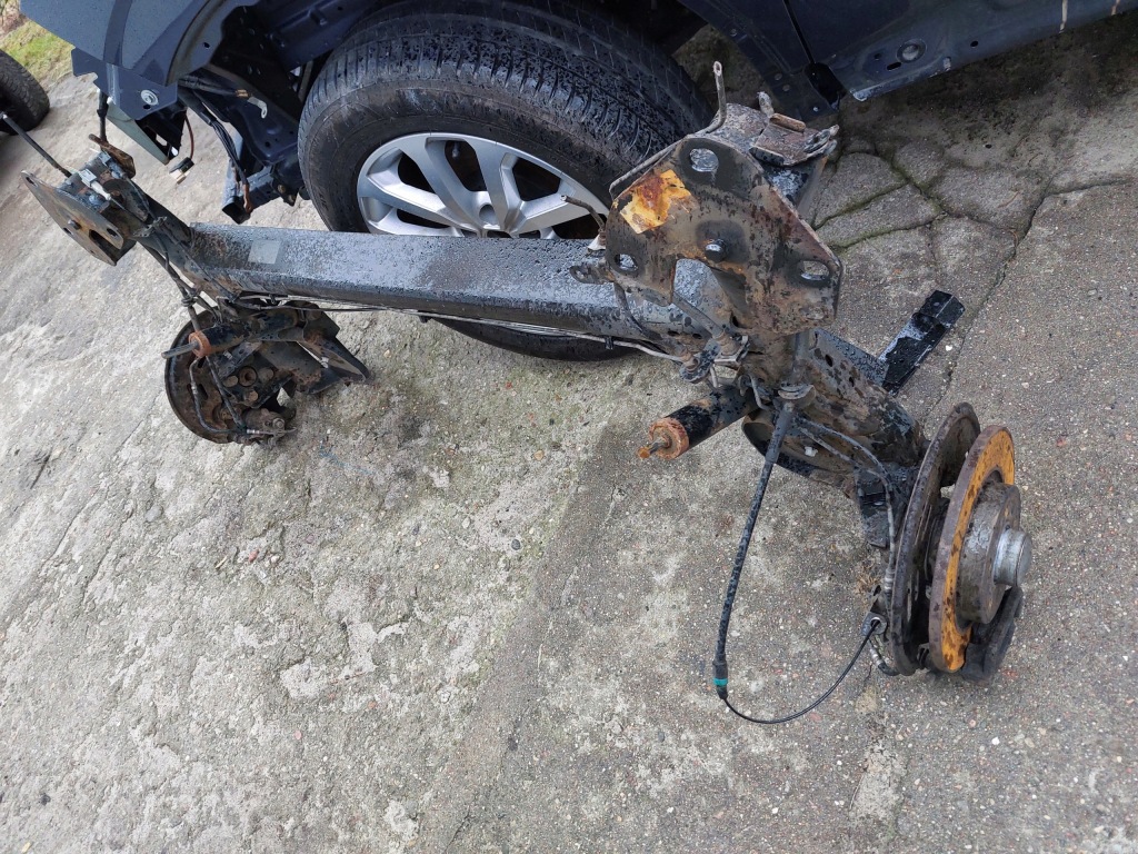 фото №4, Балка задняя oś renault kangoo iii 08- citan na тормозные диски