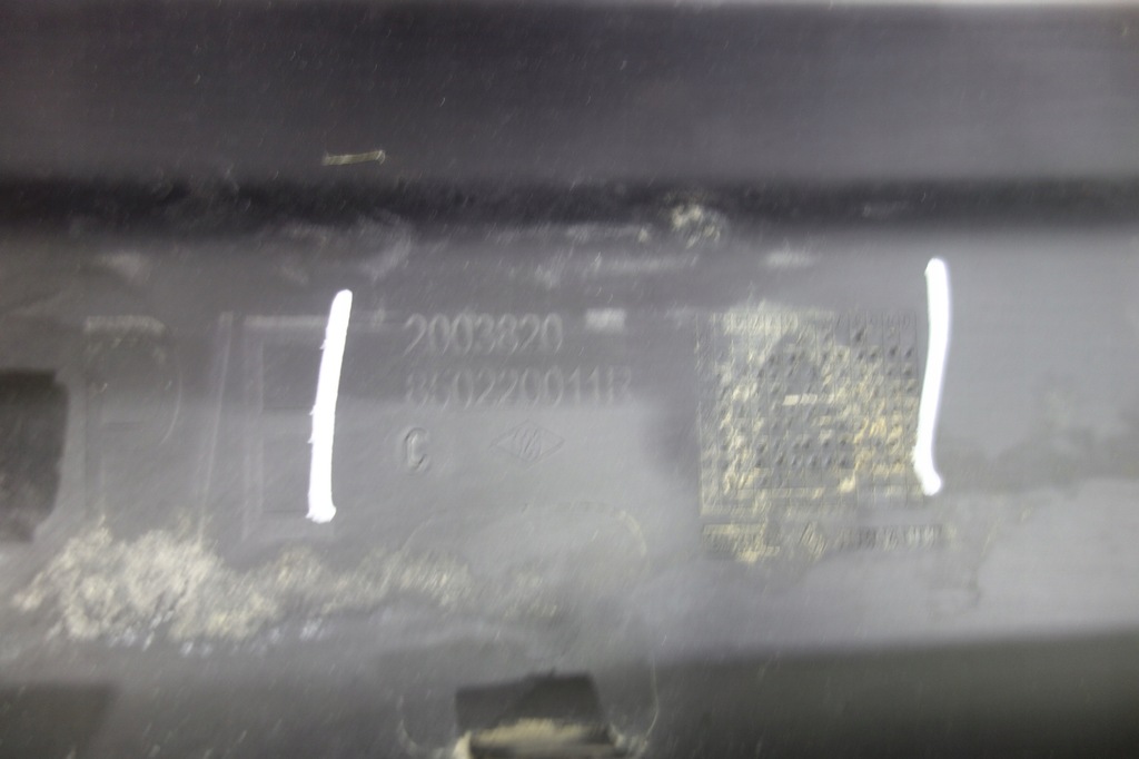 фото №13, Бампер задня renault master iii opel movano b + 4 датчики pdc 850220011r