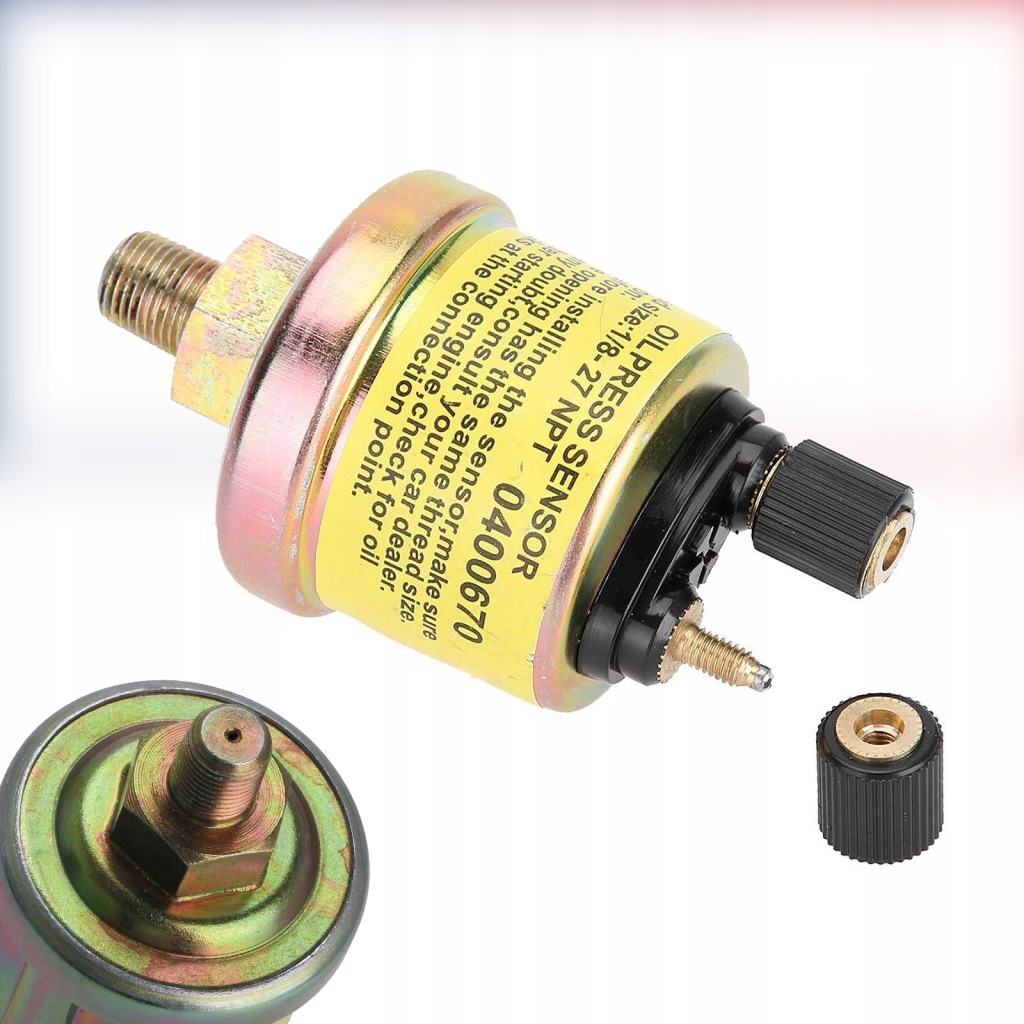 Датчик давления масла авто датчик type жёлтый 0-10 полоса, 1/8" npt в Украине