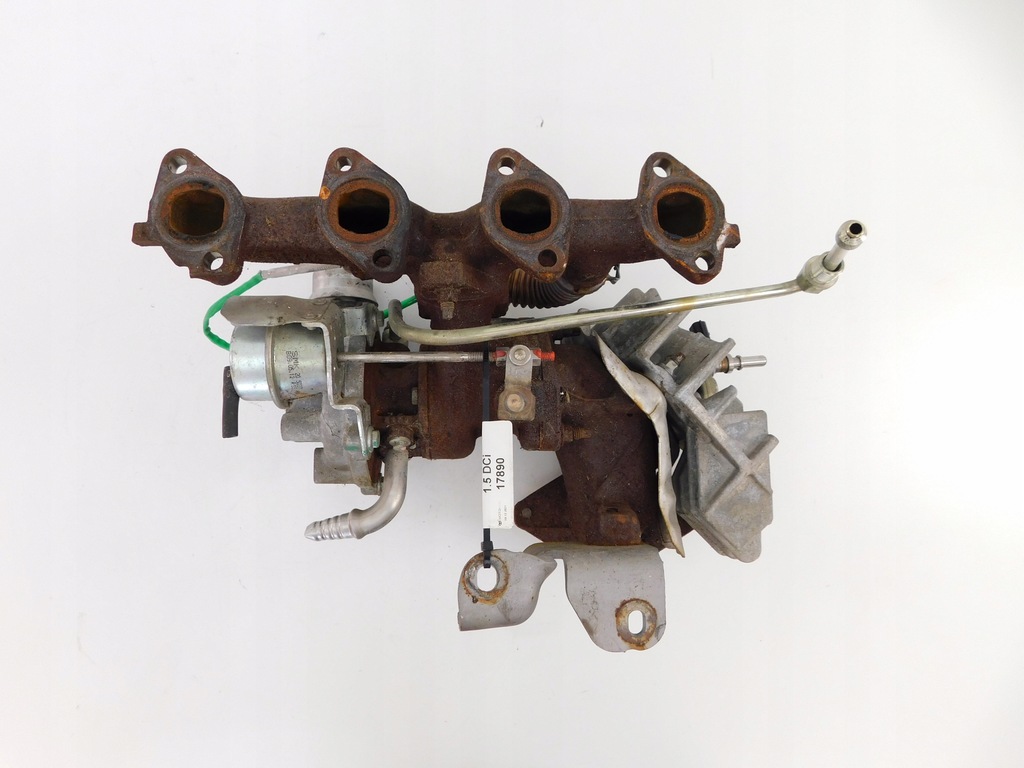 фото №1, Renault twingo ii lift 1,5 турбина + коллектор