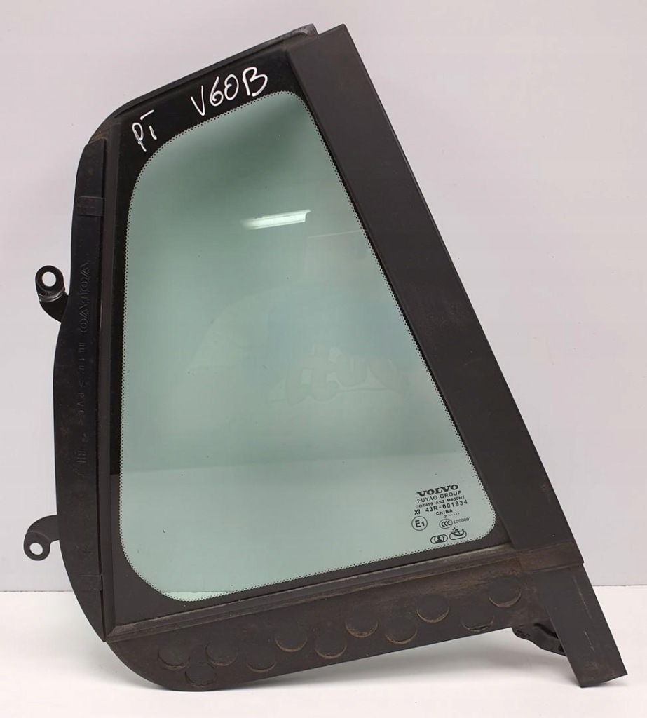 фото №1, Скло двері правий задня подвійний клеєна volvo v60