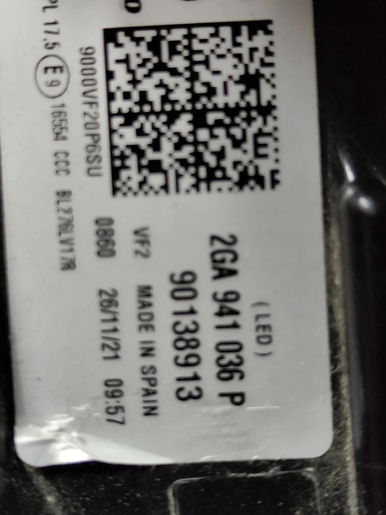 фото №12, Vw t-roc 17- перед права лампа full led