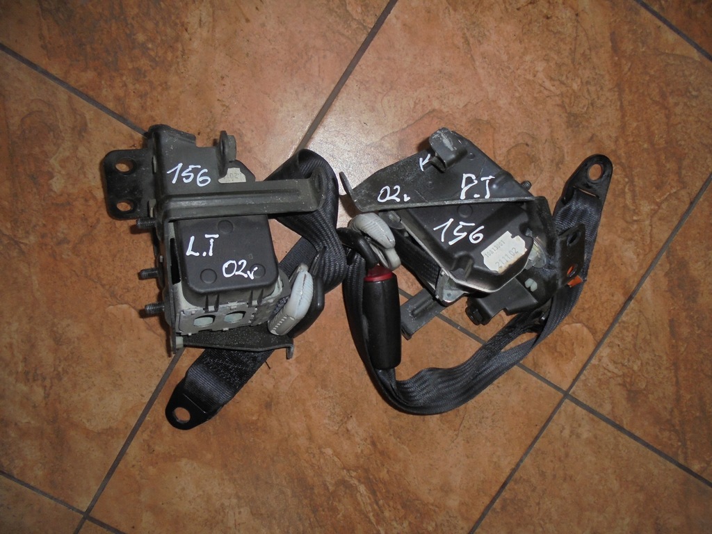 фото №1, Ремни безопасности левый правый задняя alfa 156