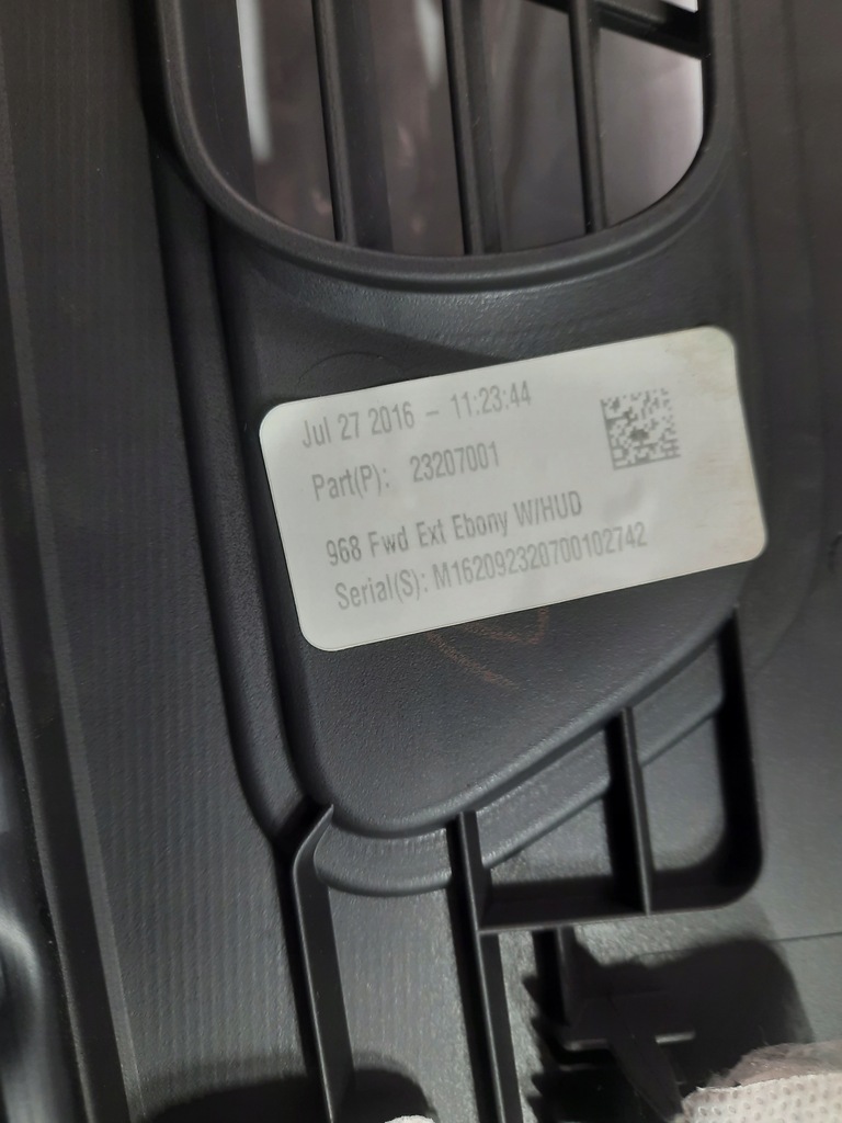 фото №9, Gmc acadia 12-16 верхний панель панели приборной панели 23207001 usa