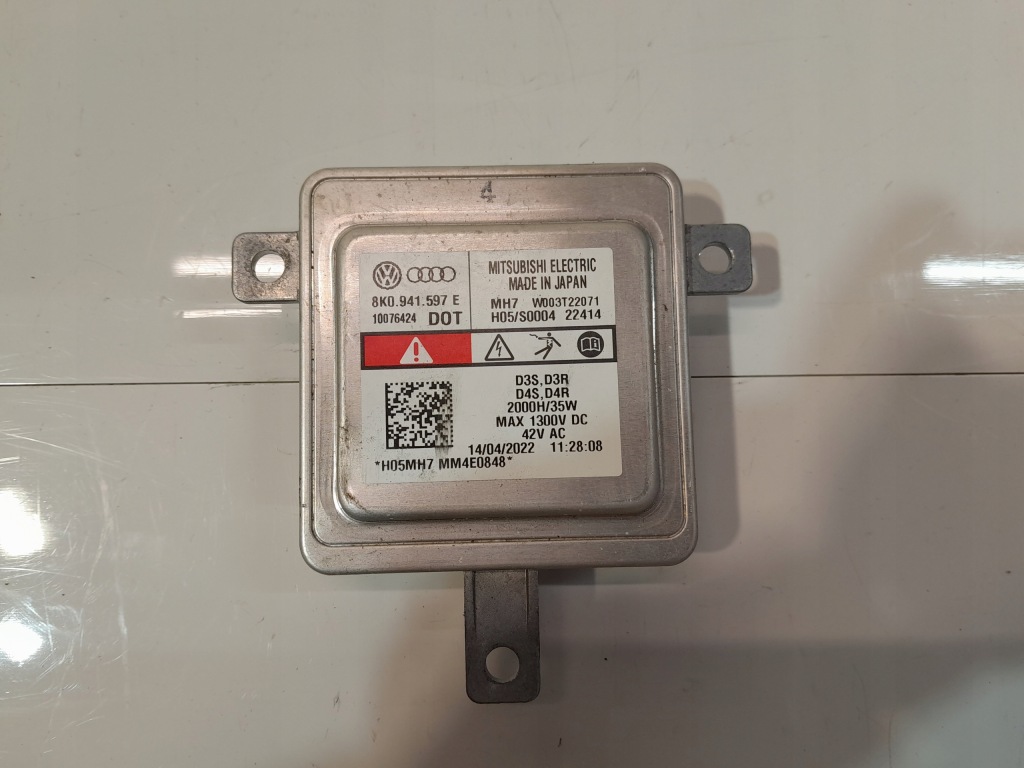 фото №1, Audi перетворювач модуль ксенон 8k0941597e