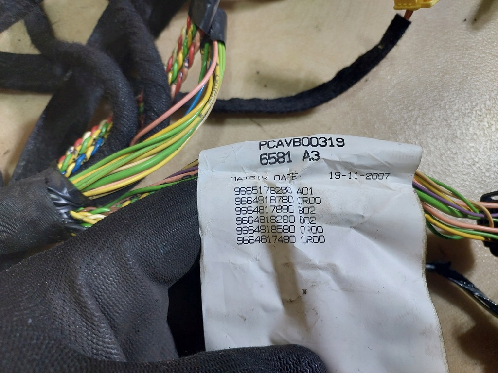 фото №6, C4 picasso жгут консоли 9665178280