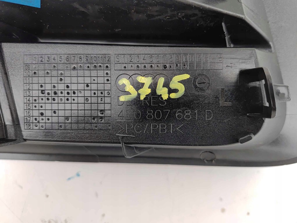 фото №8, Audi q7 4l offroad решётка решётка радиатора бампера левая перед 3745