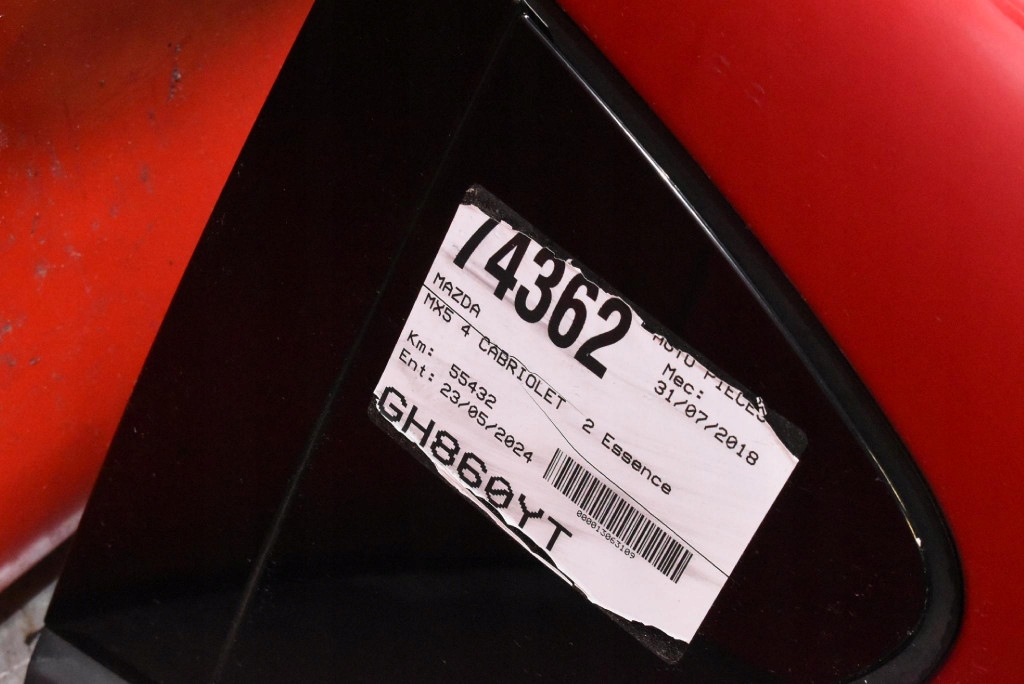 фото №15, Крыша съёмный жёсткий комплект 46v mazda mx5 mx-5 4 iv nd targa 15-18