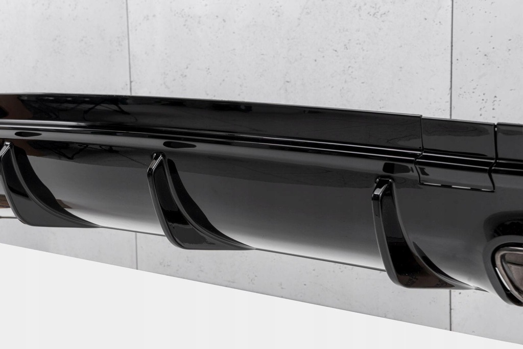 фото №13, Mercedes cla c117 w117 2017-2019 диффузор задний набор stylizujący na amg