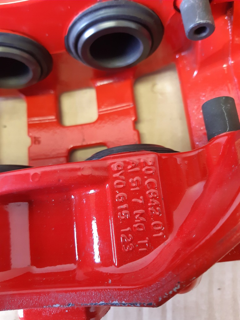 фото №5, Супорт гальмівний перед porsche cayenne 9y